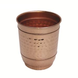 Verre exclusif en cuivre de qualité verre à texture martelée verre en cuivre poli bon marché de fournisseurs de gros - Product Image 2