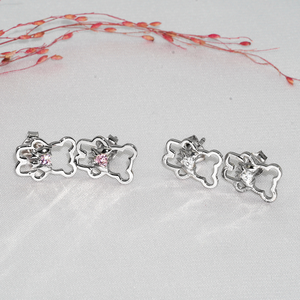 Élégant 925 Argent Boucles D'oreilles Fabriqués À Taiwan - Product Image 5