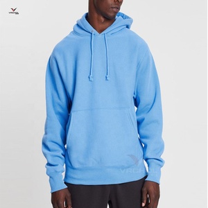 Sweats à capuche personnalisés de grande taille avec motif solide, broderie, tissu en tricot, caractéristique anti-rétrécissement - Product Image 1