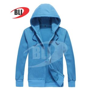 Pull à capuche personnalisé de la meilleure qualité pour hommes fermeture éclair coton polaire impression haute relief personnalisation du logo - Product Image 2