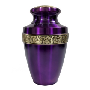 Urna de cenizas de cremación tradicional para adultos, recuerdo conmemorativo metálico sólido, urna decorativa tallada a mano - Product Image 3