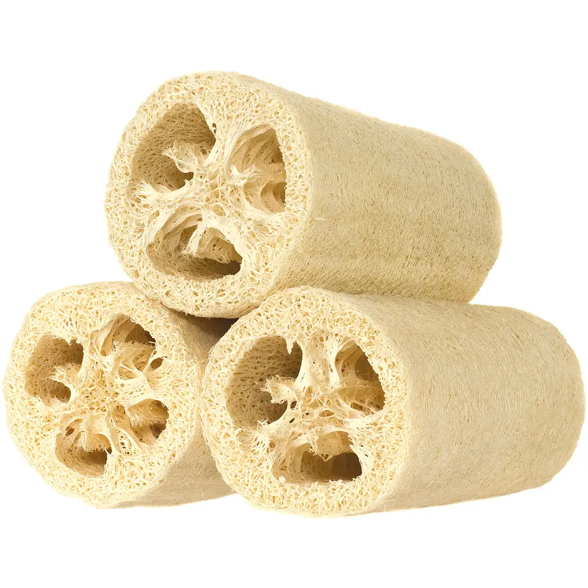 Tout Naturel Luffa Légumes 100% Naturel Loofah Cuisine Blanc Biodégradables Éponges Plat Serviettes