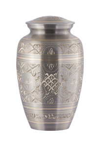 Cremation Urn for Human Ashes Handcrafted By Indian Artisans suitable for Niche Having a Capacity of 200 Lbs - Product Image 4
