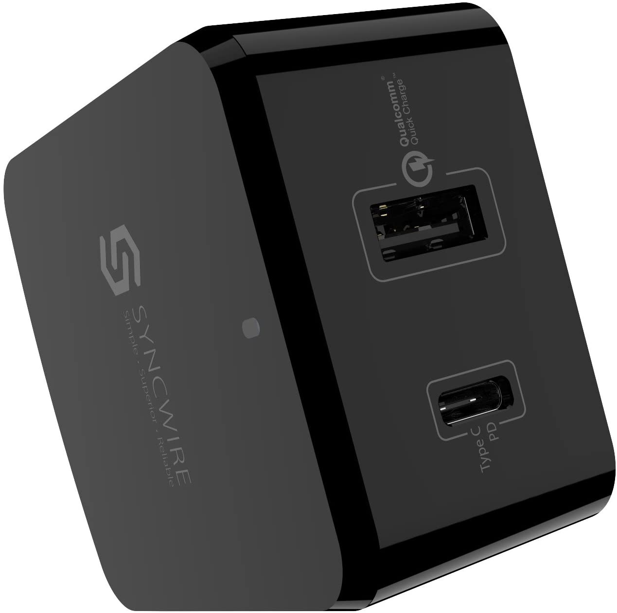 Syncwire USB Type C & USB 3.0 Quick Charger for Iphone 12/12 pro/11/Tablet