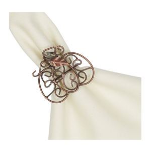 Anillo de servilletas de calabaza, alambre de nuevo diseño, gran oferta - Product Image 1