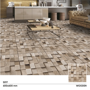 Nouveau design Meilleur prix Exportateur et grossiste de carreaux de sol en bois 600x600 600x1200MM pour maison de luxe - Product Image 2