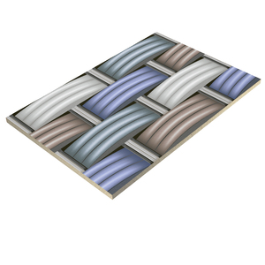 Azulejos de Pared de Cerámica con Diseño de Elevación Brillante de 300x450 mm, Efecto 3D, con Diferentes Opciones de Color - Product Image 2