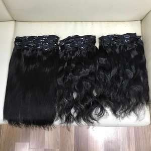 100% Clip-In Straight Double Drawn Remy Grade Extensiones de cabello humano vietnamita Estilo de cinta preadherida Longitudes estiradas 8-30 - Product Image 3