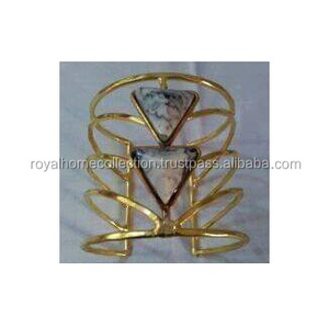 Bracelet corne et acier inoxydable, bijoux fantaisie en os et corne, différents modèles - Product Image 4