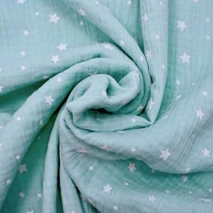 ผ้าฝ้ายแท้ 100% ผ้าสองชั้นเนื้อนุ่ม ขนาด 125 ซม. กว้าง 50 ซม. น้ำหนัก 120 แกรม ผ้าห่มเด็ก ผ้าเย็บผ้า ยั่งยืน ใช้ซ้ำได้ คุณภาพสูง - Product Image 5