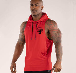 Vêtements pour hommes de marque personnalisée teints grande taille Jersey gymnases débardeurs musculation Stringer Fitness sans manches O-cou T-Shirts - Product Image 3