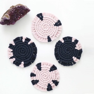 Macrame HandcraftedสูงขายCoasters - Product Image 1