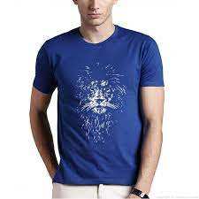 T-shirt pour homme de qualité supérieure 100% coton pré-rétréci pré-lavé écologique coupe classique Top vente Impression personnalisée filé à l'anneau - Product Image 4