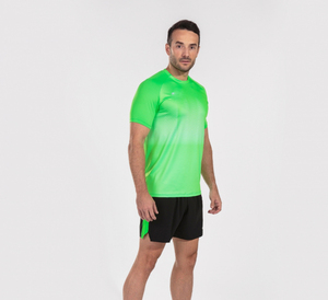 T-shirt personnalisé pour homme 2021 en coton/polyester, écologique, séchage rapide, col rond, vente en gros, logo et service de conception personnalisés - Product Image 4