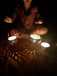 Very Hot Sale Unique <b>Coconut</b> Shell <b>Candle</b> Holder <b>Coconut</b> Bowl From Viet Nam - Product Image 6