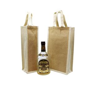ถุงปอกระเจาสำหรับใส่ไวน์,ทำจากธรรมชาติเป็นมิตรต่อสิ่งแวดล้อมสำหรับใส่ขวดไวน์ - Product Image 2