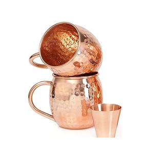 Opper Mule taza de cobre oscow Mule para cóctel para beber hecho a mano para artículos de fiesta y restaurantes - Product Image 3