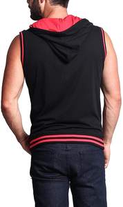 Hot Selling <b>Mens</b> Fitness <b>Sleeveless</b> <b>Hoodies</b> Custom Gym Wear Sweatshirts <b>sleeveless</b> <b>hoodies</b> - Product Image 3