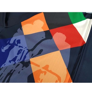 Camiseta de Ciclismo para Hombre, Manga Corta, para Bicicleta de Montaña y Carretera, con Bolsillo Reflectante, Anti-UV, Secado Rápido y Ligera - Product Image 4