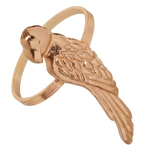 Meilleure qualité métal oiseau rond de serviette classique élégant fait à la main luxe meilleur rond de serviette concepteur en gros métal rond de serviette - Product Image 1