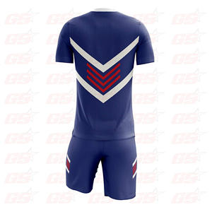 20/21 seanon Soccer Uniform With Set Sublimation Sportswear Wholesale Custom Soccer Jersey For Men Football Shirt Suits - Product Image 4