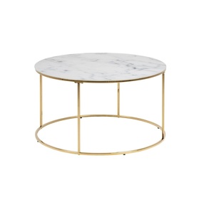 <b>Coffee</b> <b>Table</b> Wooden Top <b>Black</b> Metal Frame <b>Round</b> <b>Coffee</b> <b>Table</b> Home Decoration Living Room Furniture for Home Hotel Restaurant - Product Image 4