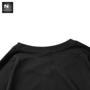 เสื้อยืดผ้าฝ้ายคอกลมแขนยาวสองชั้นสำหรับผู้ชาย,เสื้อทรงหลวมสไตล์ฮิปฮอปสำหรับใส่กลางแจ้ง - Product Image 4