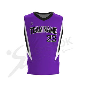 High Quality <b>Customized</b> Basketball Uniform Set Quick-Dry Breathable Anti-UV Anti-Bacterial 100% Polyester Latest Style - Product Image 3