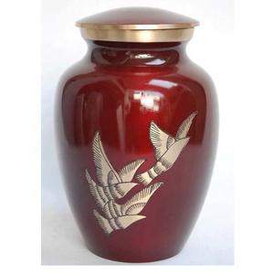 Urna de cremación clásica de mariposa para adultos, urna de cremación de cenizas funerarias de Metal, de estilo americano/europeo - Product Image 4