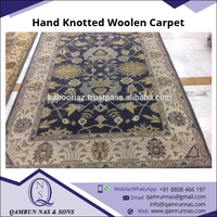 Bestseller Indischer hand geknüpfter Wollte ppich Hohe Qualität für den Heimgebrauch und das Gebet mit Blumenmuster