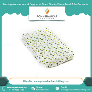 Cubierta de almohadilla cambiante, cubierta de algodón transpirable, impermeable, diseño personalizado - Product Image 2