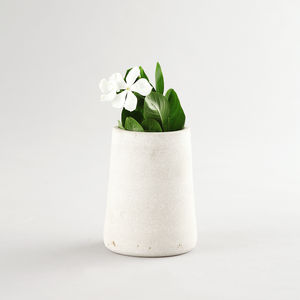 Macetas de flores blancas de nuevo diseño, decoración del hogar, macetas de plantas de mármol antiguo para interior y exterior, venta al por mayor - Product Image 4