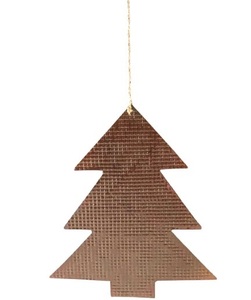 BROWN COLOUR DESIGN CHRISTMAS HANGING ORNAMENT <b>TREE</b> HIGH QUALITY CHRISTMAS <b>TREE</b> DECORATION - Product Image 1