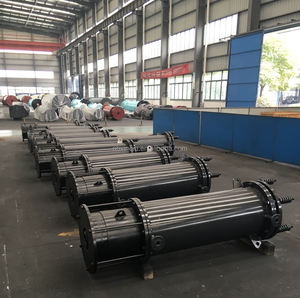 Absorbedor de gases de cola de grafito resistente para la industria química, bloque redondo de grafito para absorción de ácido clorhídrico (HCl) por película descendente - Product Image 5