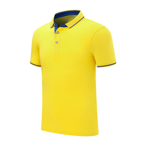High Quality 100% Cotton Slim Fit for Polo Shirt With Custom Logo Solid Pattern Two Button Short <b>Sleeves</b> and Cotton Collar - Product Image 5