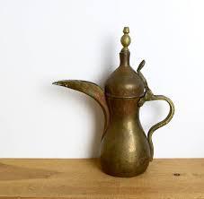 กาน้ำชาและกาแฟทองเหลืองสไตล์วินเทจสำหรับใส่น้ำชาและกาแฟ - Product Image 5