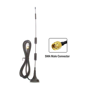 Antena magnética 4G 12dBi con Cable RG174, conector macho 3Mtr + SMA - Product Image 1
