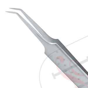 OEM ODM-extensiones de pestañas personalizadas de acero inoxidable, 10MM, 75deg, pinzas de volumen - Product Image 3