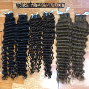 Extensiones de Cabello Virgen Remy, Ondulado Liso Sedoso, 100% Cabello Humano, Trama Individual - Product Image 1