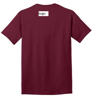 T-shirts en twill 100 % coton pour hommes – Écologiques, respirants, coupe classique, grandes tailles, très demandés, bon marché, lot en stock disponible