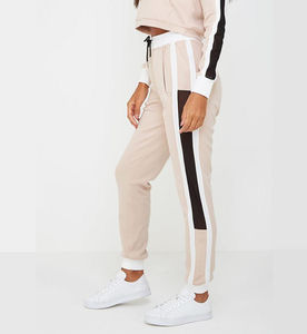 Survêtement de sport à rayures latérales et col cheminée pour homme - Product Image 5