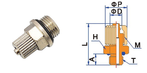 Fourniture Directe d'usine <span class=keywords><strong>One</strong></span> Touch TC Mini Raccord Pousser Pour Connecter <span class=keywords><strong>les</strong></span> Raccords De Tuyauterie Connecteur - Product Image 2