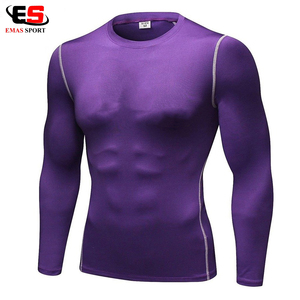 Mejor precio de fábrica personalizado de los hombres de protección UV Rash Guard más caliente traje de baño tendencia Surf camisa - Product Image 5