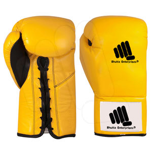 Guantes de boxeo rojos de cuero genuino de alta calidad premium hechos a medida para sparring y entrenamiento de boxeo profesional RTS ganador - Product Image 6