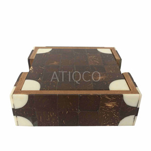 ชุดถาดรองแก้วทำจากเรซินดีไซน์สวยงามทันสมัย - Product Image 4