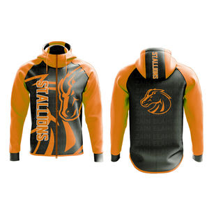 เสื้อสเวตเตอร์ผ้ามีฮู้ดทีมกีฬาผู้ชายสั่งพิมพ์ซับลิเมชัน3D สินค้าใหม่ - Product Image 3