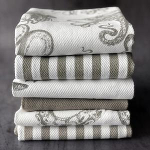 Serviette de toilette en coton biologique pur à 100 %, écologique, séchage rapide, motif floral personnalisé, certifiée GOTS, 400-500 g/m², vente en gros, nouveauté - Product Image 4