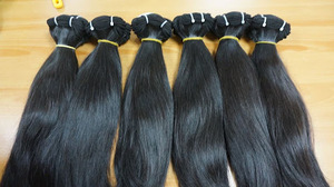8 pouces Double Type trame cheveux raides nouveau Design de mode chaud en 2022 cheveux vietnamiens bruts - Product Image 3