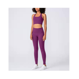 Juego de yoga disponible para uso en gimnasio a granel al mejor precio al por mayor hecho a pedido Mujeres de alta calidad estirables - Product Image 5