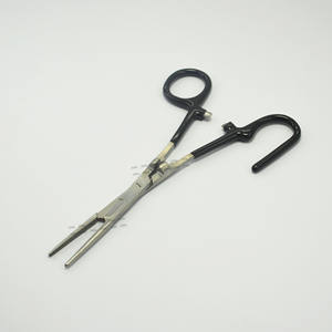 Pinces à ciseaux polyvalentes avec logo personnalisé professionnel outils de pêche à la truite en acier inoxydable accessoires de pêche à la mouche - Product Image 6